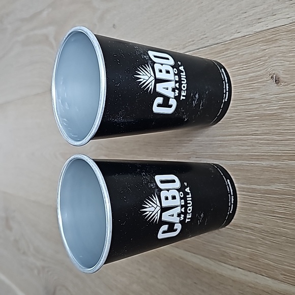NWOT Cabo Wabo Tequila Nascar souvenir Cups set of two (2) - Picture 3 of 5